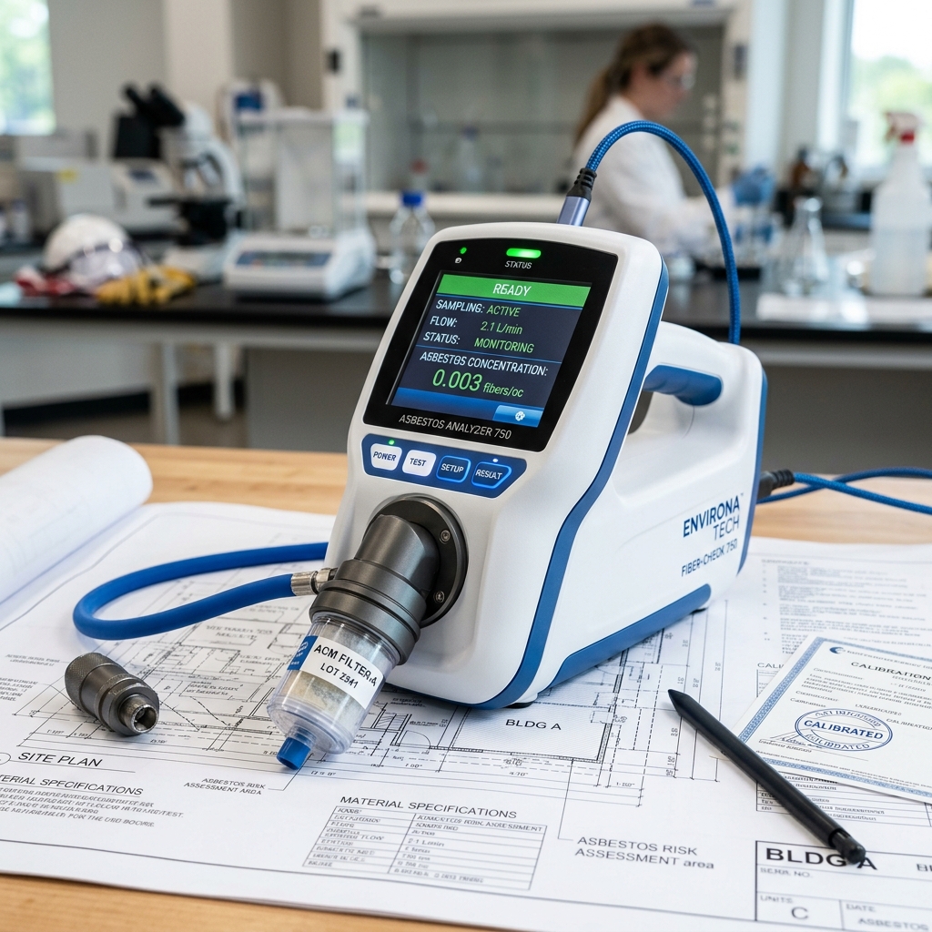Asbestos testing and inspection equipment Edmonton